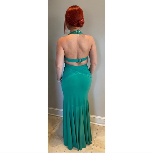 Jovani Evening Dress Green - Picture 3 of 4